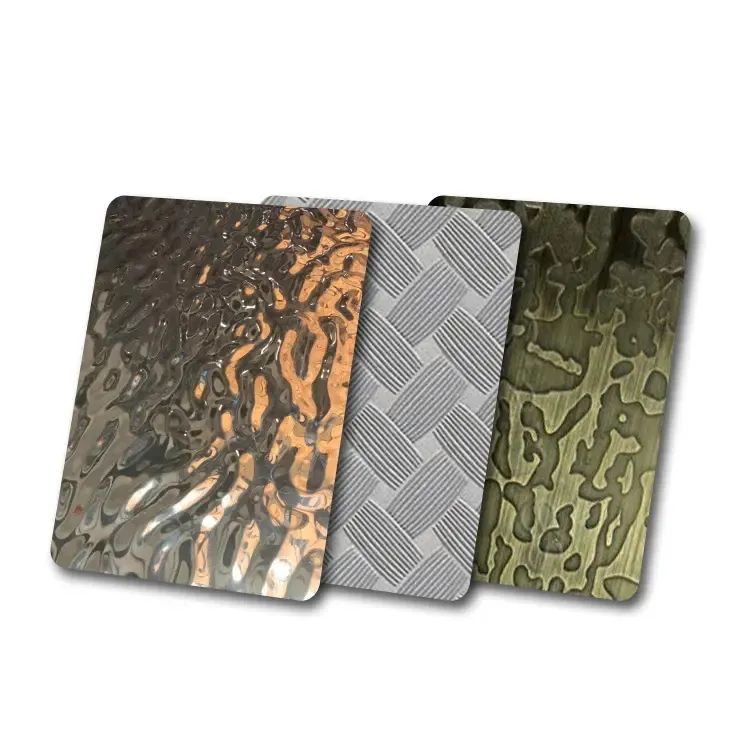 Wall Panel Water Ripple Finish Decorative Sheet